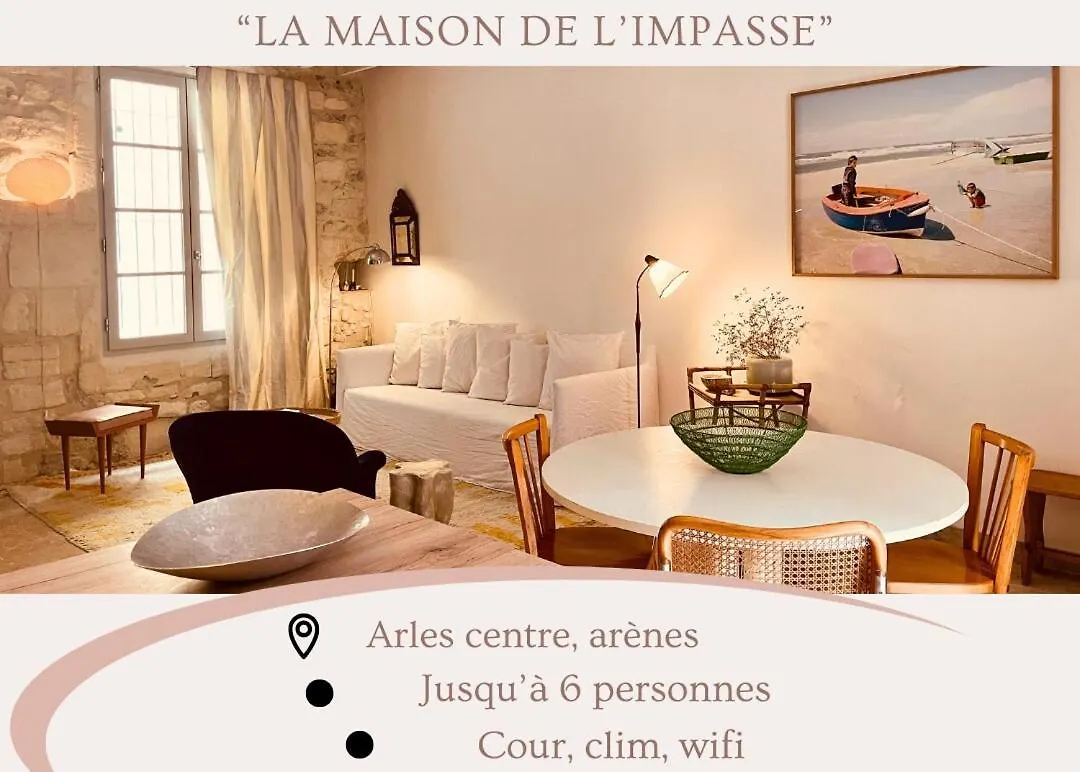 La Maison De Limpasse Arles Arenes